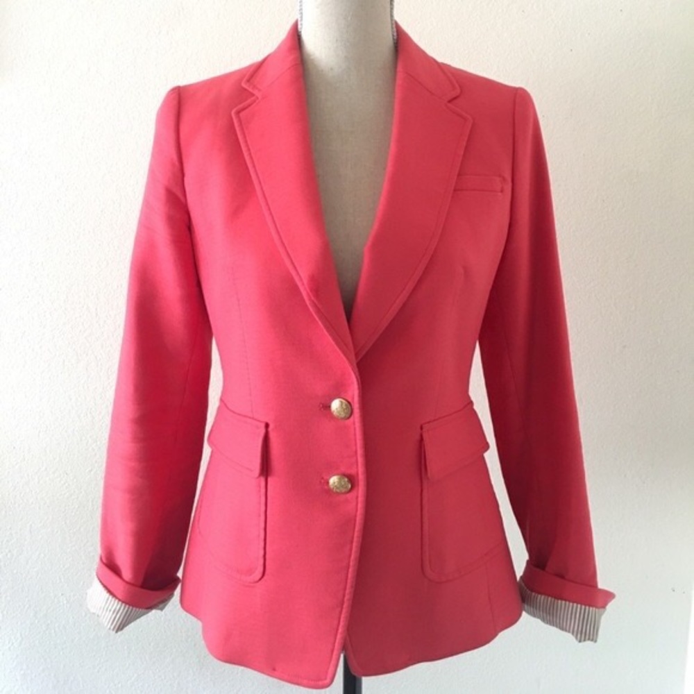 Banana Republic Coral 2 Button Blazer
